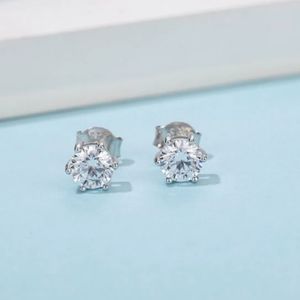 Elegant Silver Stud Earrings